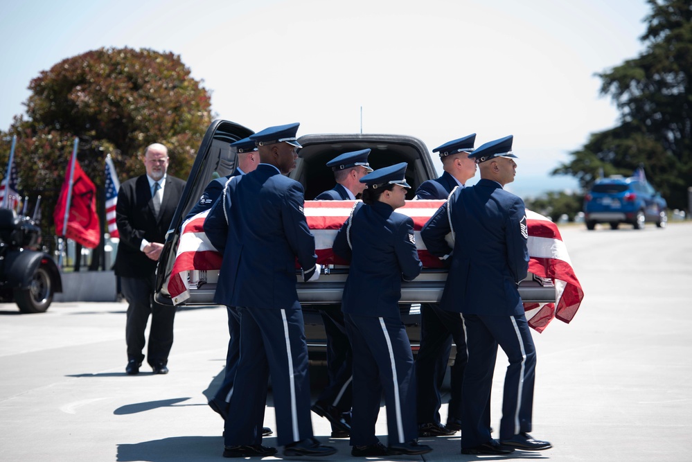 USAF Col. Ernest De Soto funeral