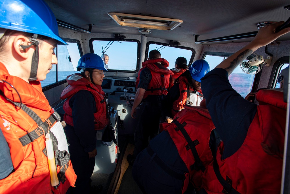 DVIDS Images USS America (LHA 6) Conducts Small Boat Operations