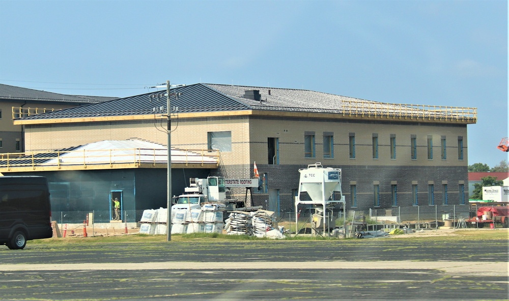 June 2023 construction operations of $11.96 million transient training brigade headquarters at Fort McCoy