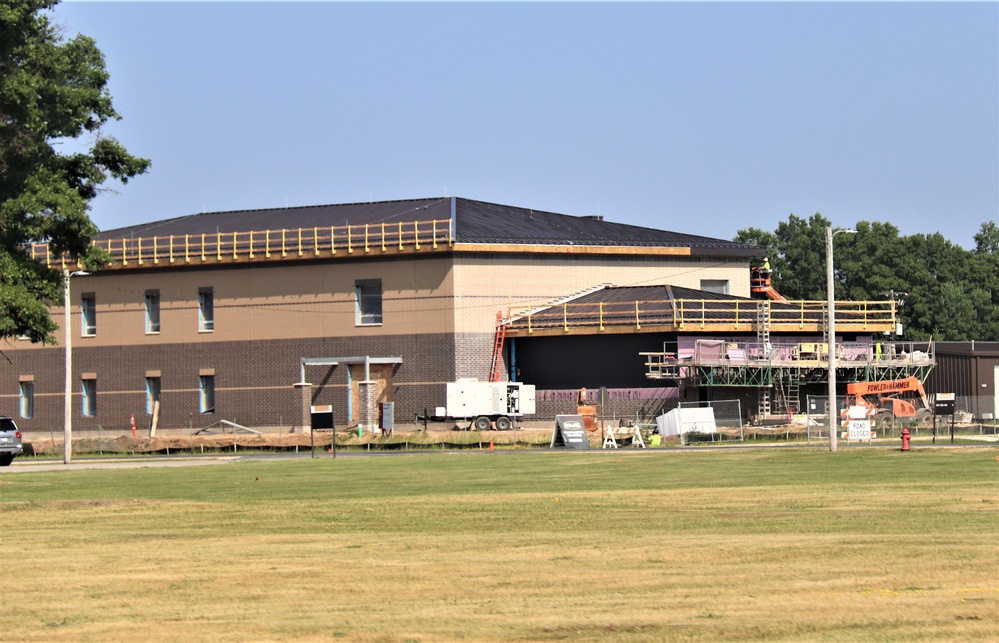 June 2023 construction operations of $11.96 million transient training brigade headquarters at Fort McCoy