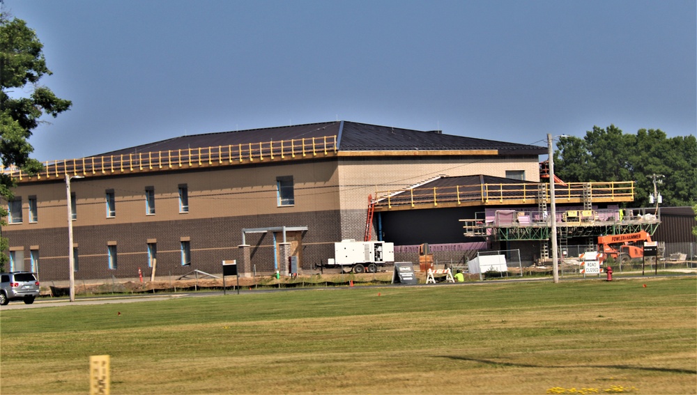 June 2023 construction operations of $11.96 million transient training brigade headquarters at Fort McCoy