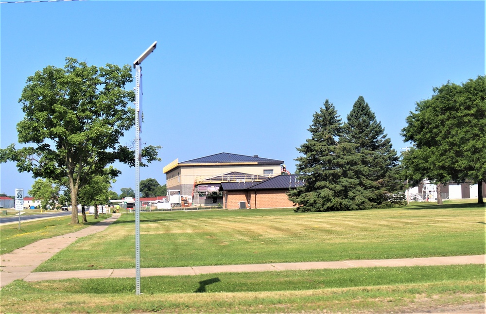 June 2023 construction operations of $11.96 million transient training brigade headquarters at Fort McCoy