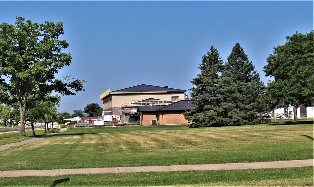 June 2023 construction operations of $11.96 million transient training brigade headquarters at Fort McCoy