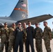 U.S. Airmen with 182nd Airlift Wing pose for a photo at exercise Air Defender 2023