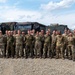 U.S. and German petroleum, oil, and lubricant specialist pose for a photo at exercise Air Defender 2023