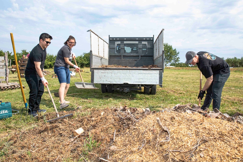 USS Normandy Sailors Participate in COMREL