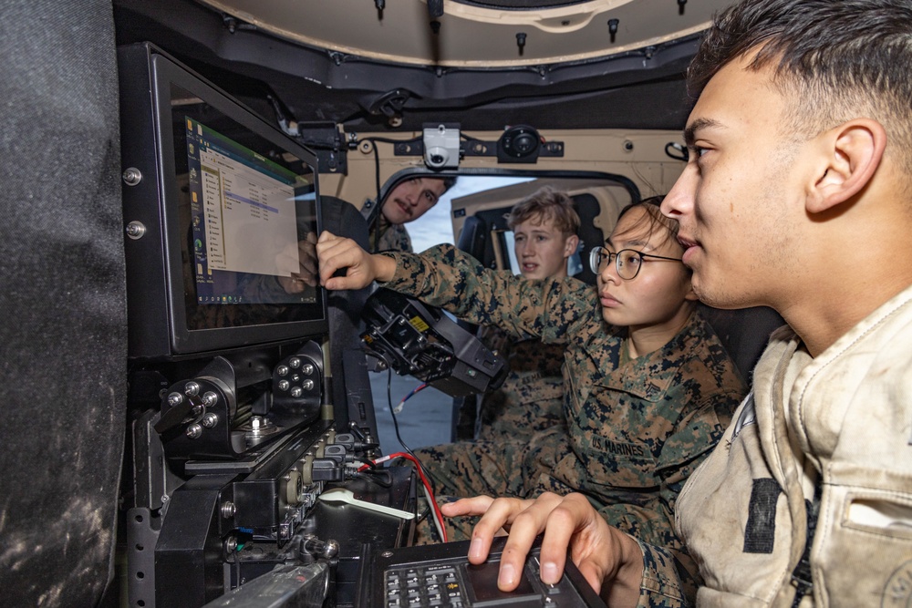 Ground Network On The Move aboard the USS America