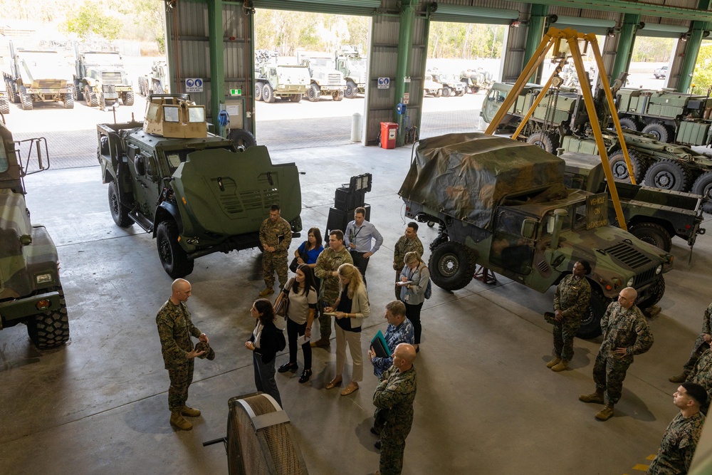 Assistant SECDEF Dr. Mara E. Karlin visits MRF-D