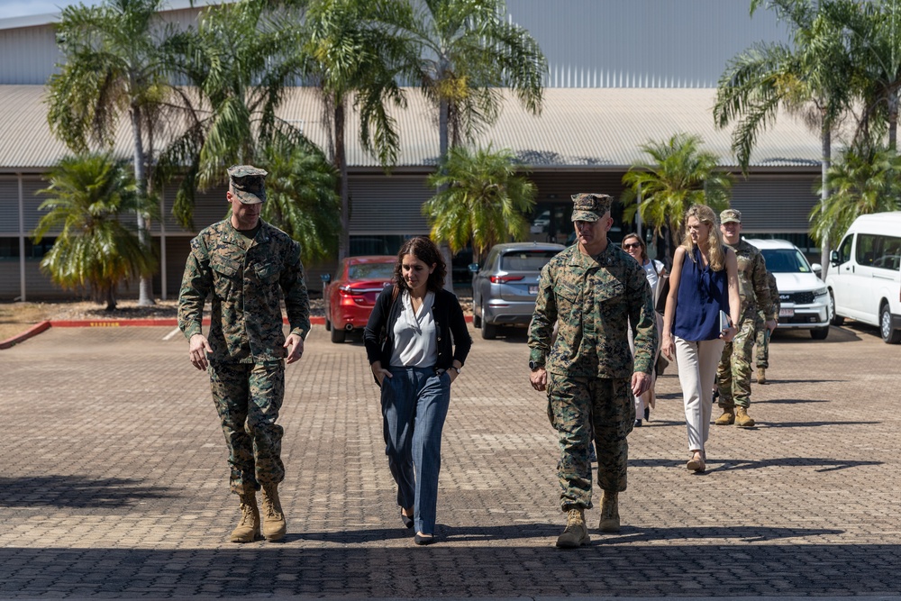 Assistant SECDEF Dr. Mara E. Karlin visits MRF-D