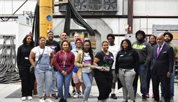 Norfolk State University visits Naval Surface Warfare Center Dahlgren Division