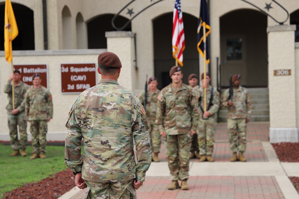 2d Security Forces Assistance Brigade Change of Command