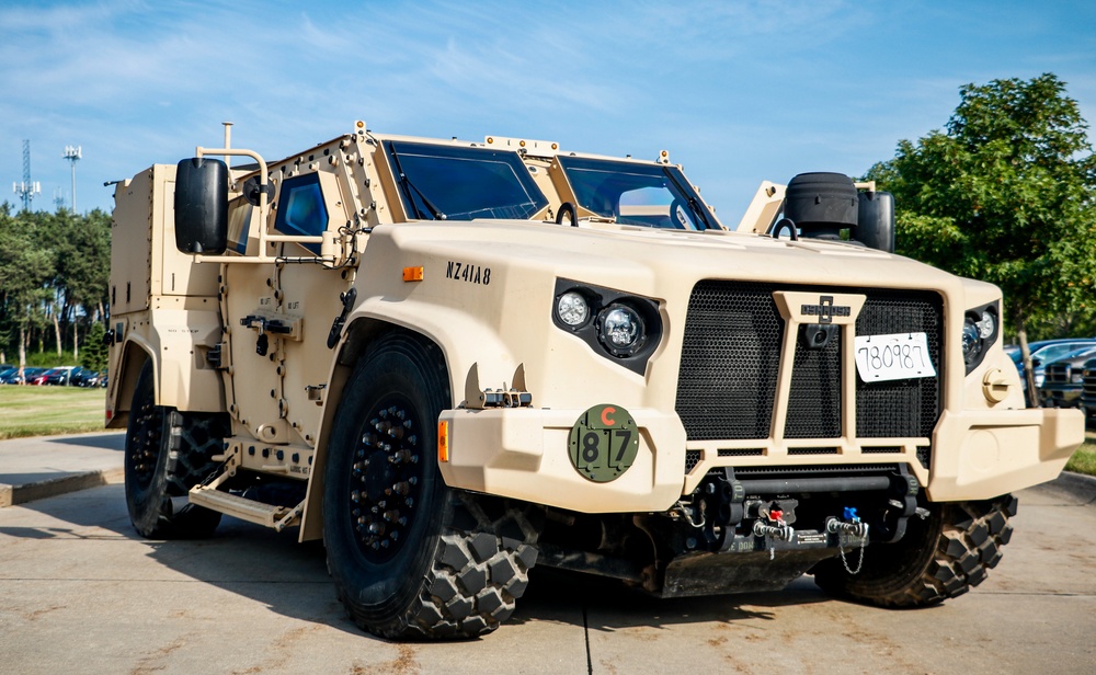 A vehicle of the future: Iowa training center receives new tactical vehicles