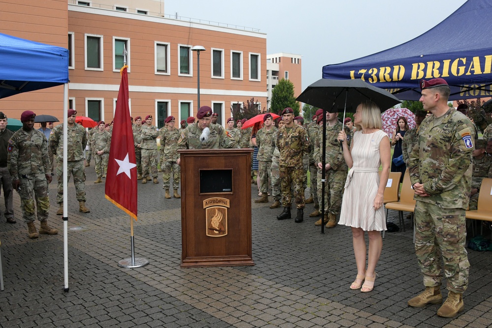 173rd Airborne Brigade Award Ceremony