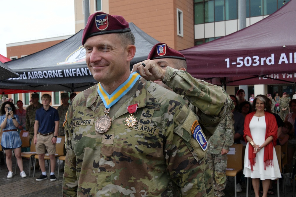 173rd Airborne Brigade Award Ceremony