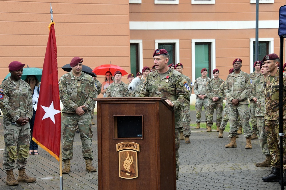 173rd Airborne Brigade Award Ceremony