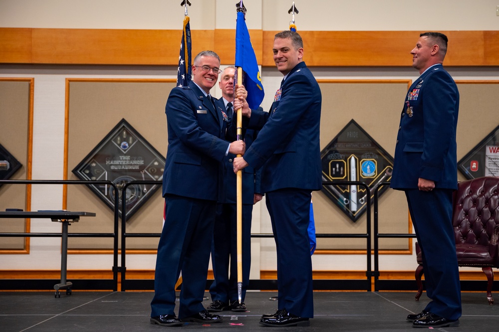 341st Civil Engineer Squadron change of command