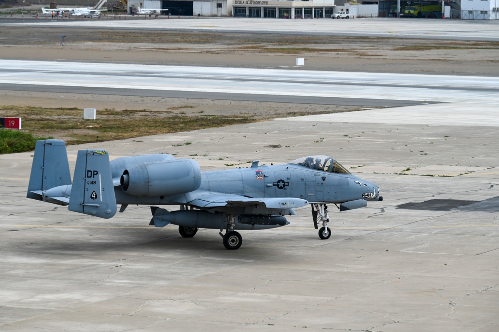 U.S. Air Force First: A-10s refuel at Chiclayo, Peru