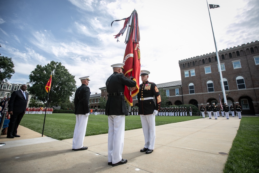 Commandant of the Marine Corps Relinquishment of Office