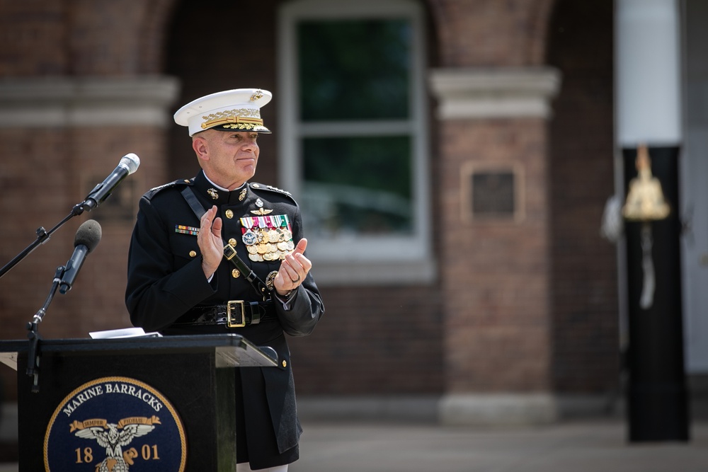 Commandant of the Marine Corps Relinquishment of Office