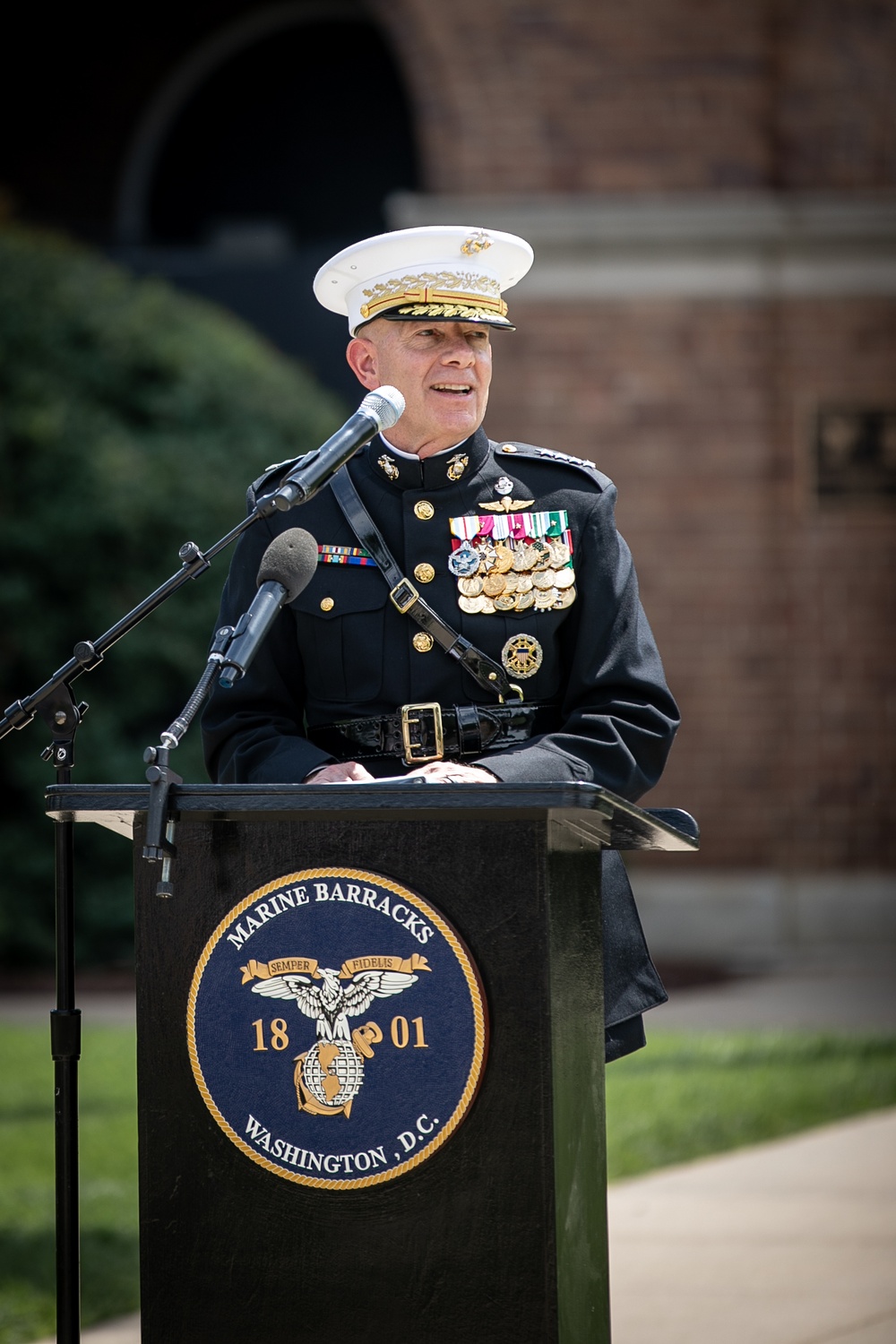 Commandant of the Marine Corps Relinquishment of Office