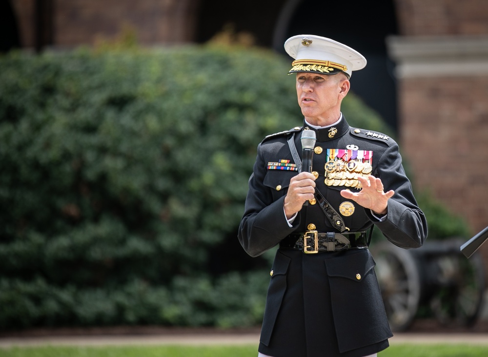 Commandant of the Marine Corps Relinquishment of Office