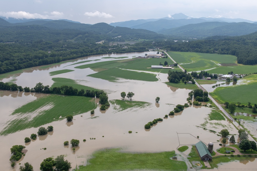 Vermont Guard Responds to Flooding in Vermont