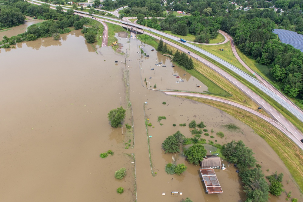 Vermont Guard Responds to Flooding in Vermont