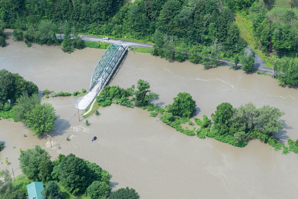 Vermont Guard Responds to Flooding in Vermont