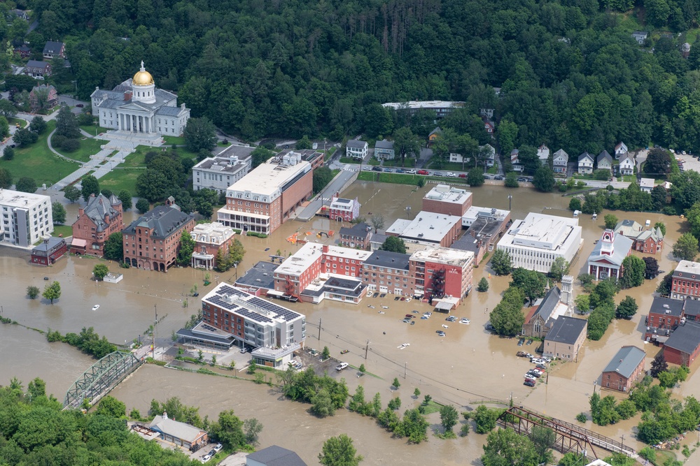 Vermont Guard Responds to Flooding in Vermont