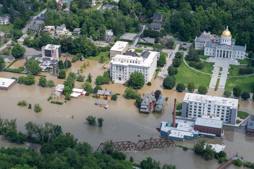 Vermont Guard Responds to Flooding in Vermont