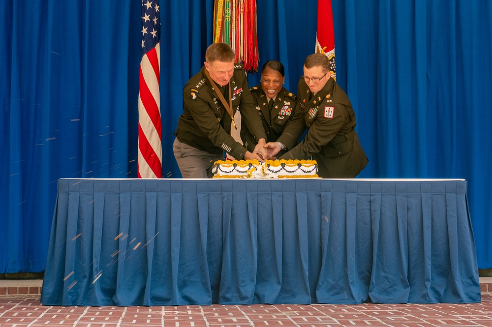 105th U.S. Army Warrant Officer Cohort Birthday Cake-Cutting Ceremony