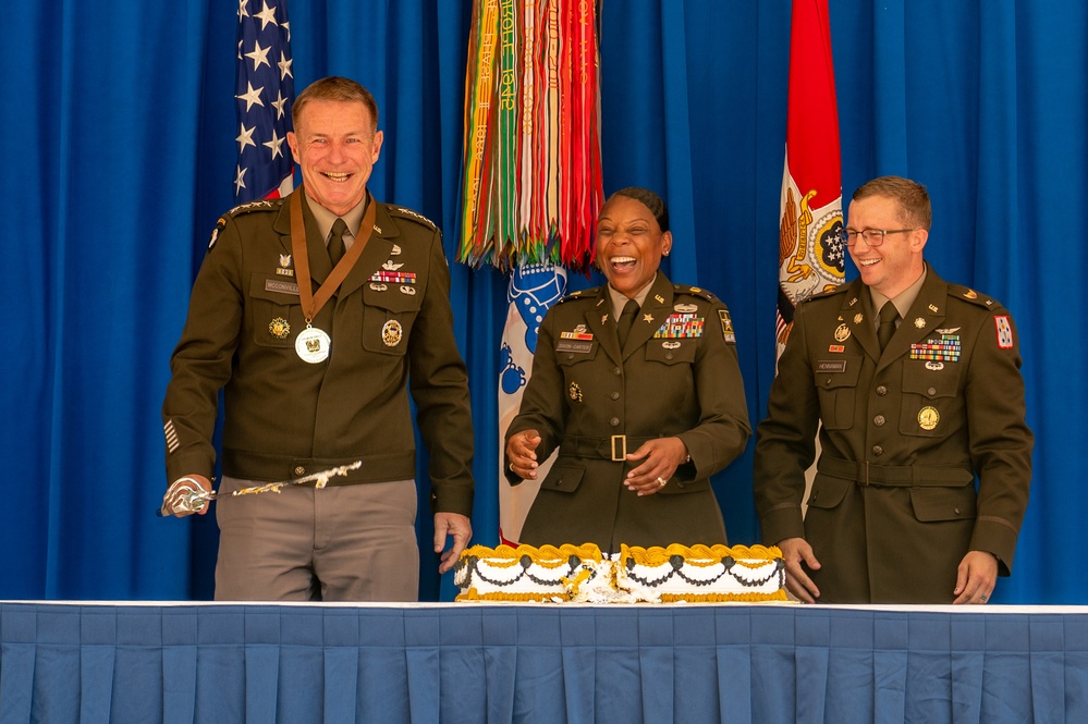 105th U.S. Army Warrant Officer Cohort Birthday Cake-Cutting Ceremony