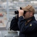 USS Princeton Sailor Stands Watch