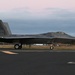 When Darkness Meets Power: Hawaii F-22s Chase the Sunset