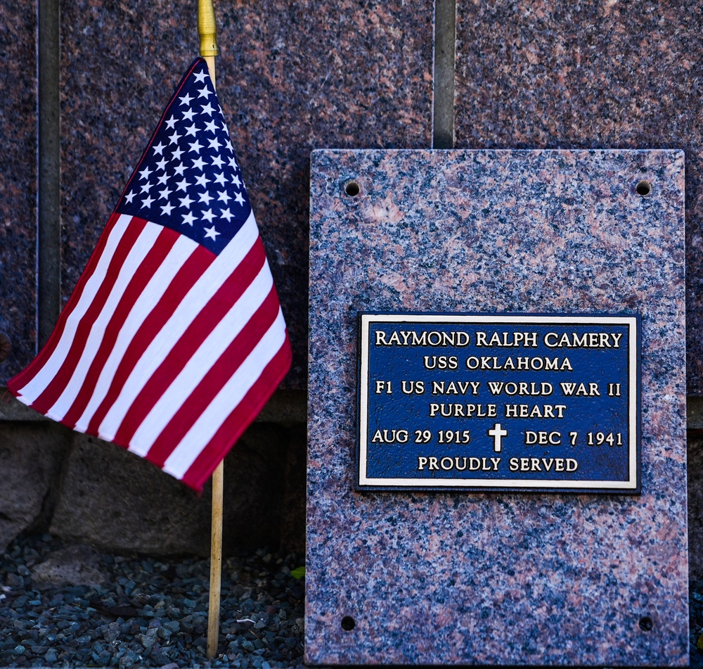 U.S. Navy Fireman First Class Raymond R. Camery Interment ceremony