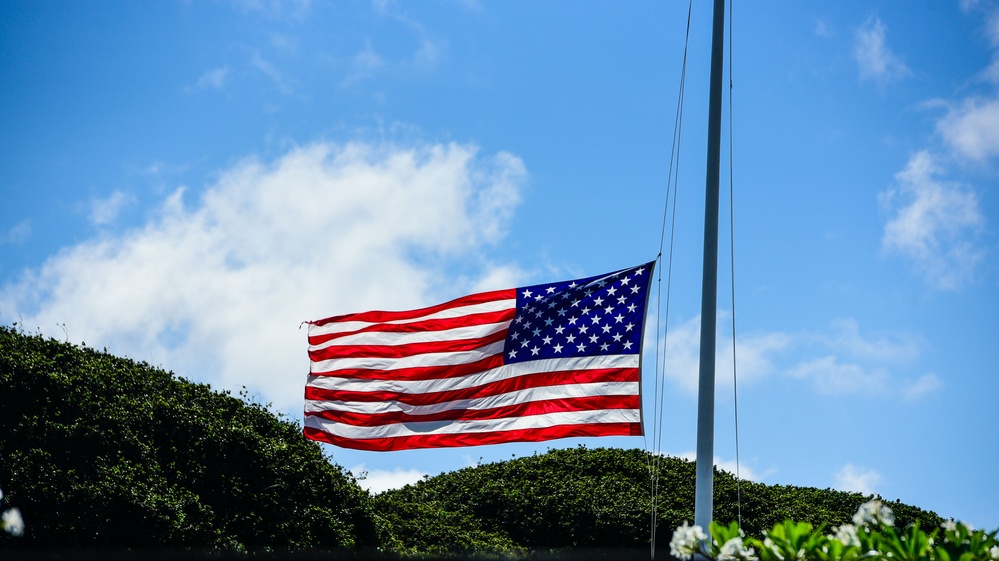 U.S. Navy Fireman First Class Raymond R. Camery Interment ceremony