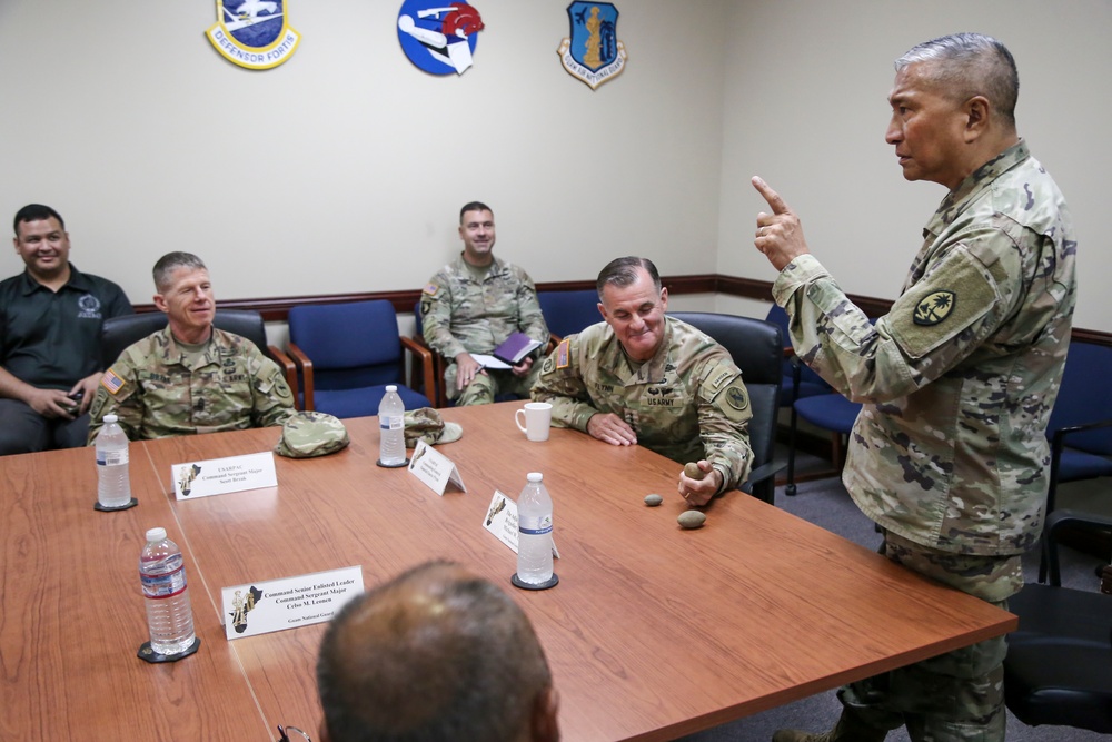 Guam Guard hosts U.S. Army Pacific Commanding General