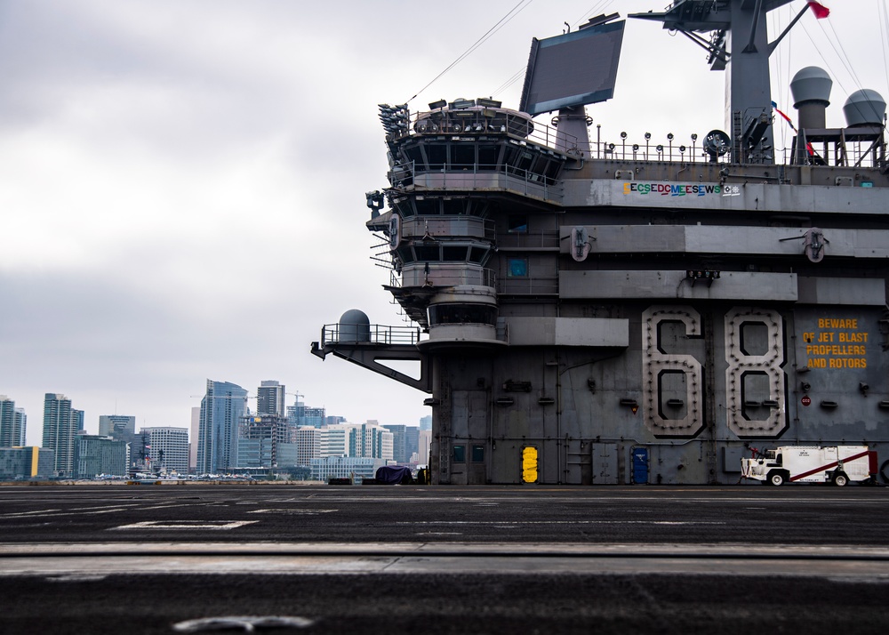 Nimitz Departs San Diego