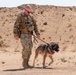 378th ESFS conduct handler training with military working dogs