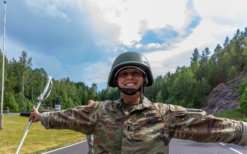 U.S. military pentathlon team competes at international competition; strengthens relationships