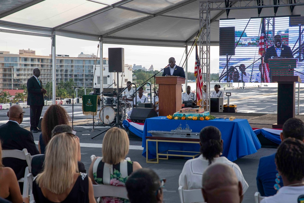 Wasp Hosts the 50th Anniversary of Bahamian Independence and Bilateral Partnership Celebration