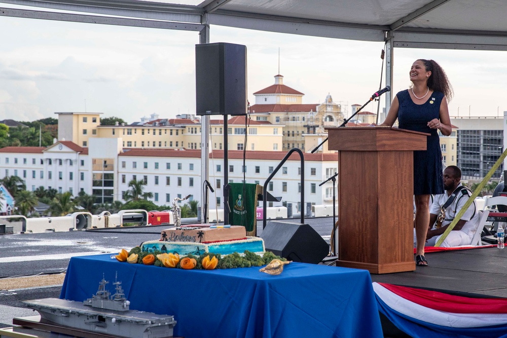 Wasp Hosts the 50th Anniversary of Bahamian Independence and Bilateral Partnership Celebration