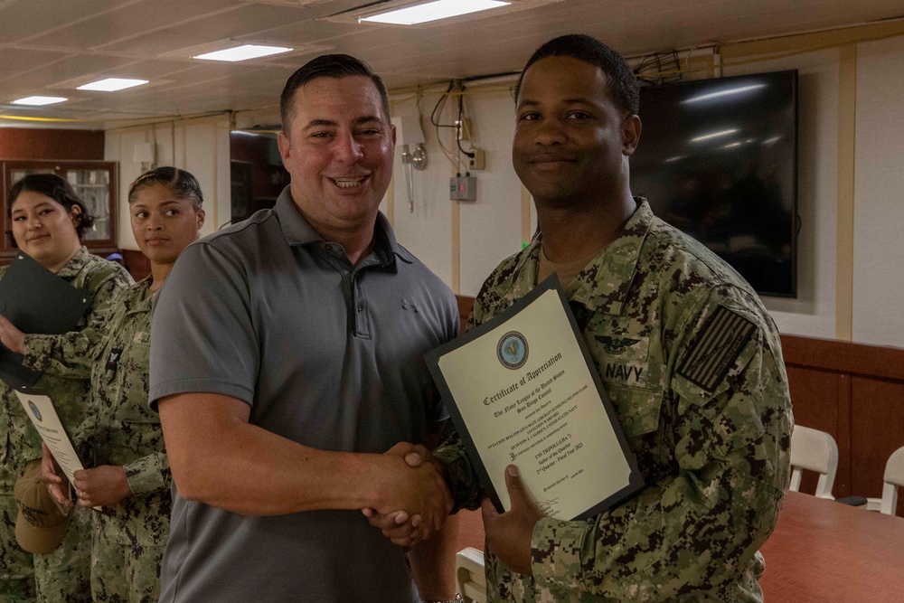 USS Tripoli Sailors of the Quarter