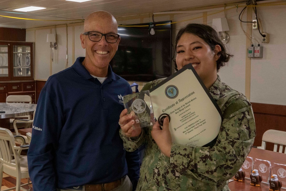 USS Tripoli Sailors of the Quarter