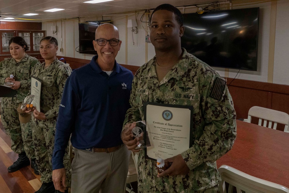 DVIDS - Images - USS Tripoli Sailors of the Quarter [Image 7 of 8]