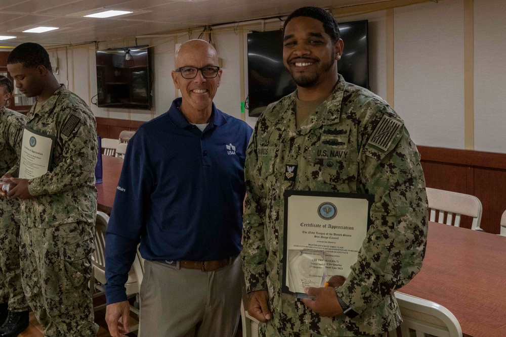 DVIDS - Images - USS Tripoli Sailors of the Quarter [Image 8 of 8]