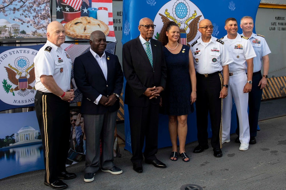 50th Anniversary of Bahamian Independence Ceremony