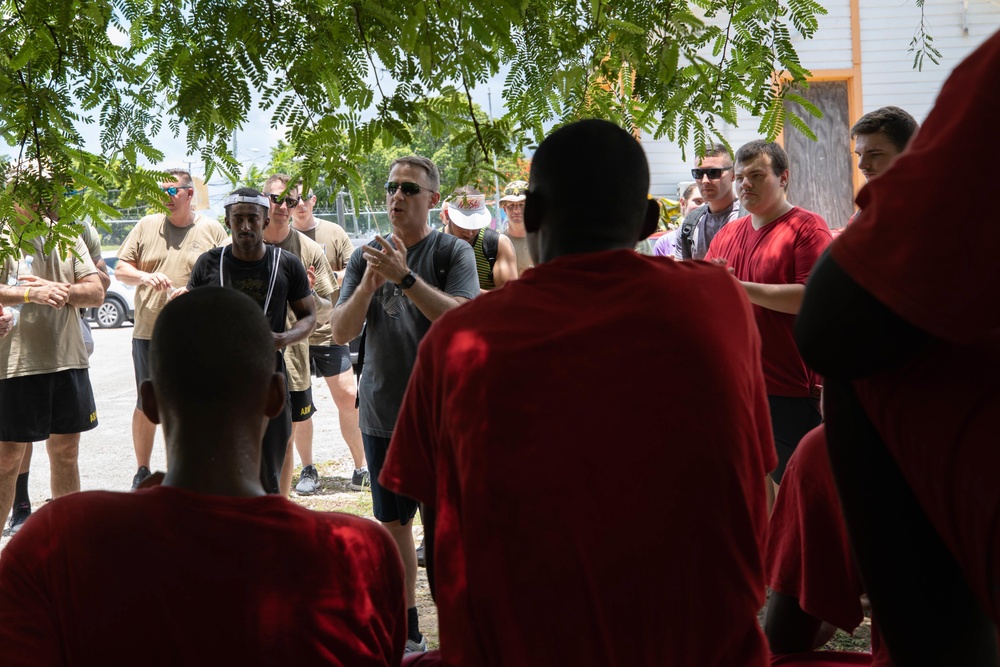 Wasp Sailors Volunteer at Simpson Penn Centre for Boys in Nassau