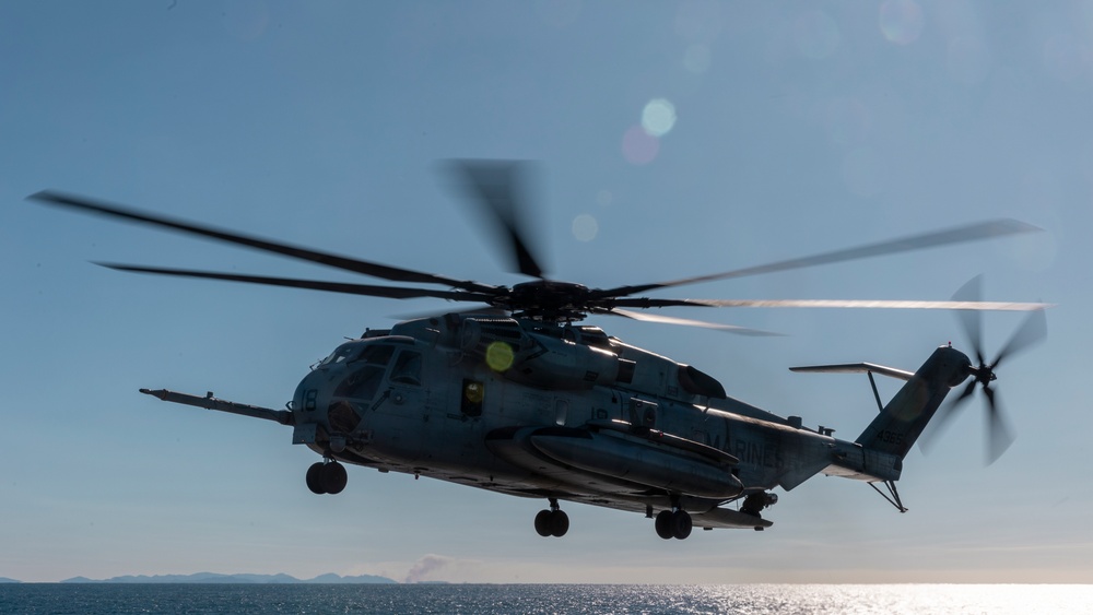 Flight Operations Aboard USS New Orleans