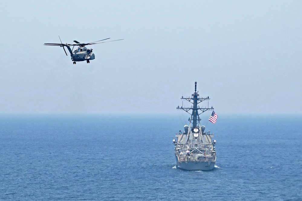 UK, U.S. Forces Complete Large-Scale Mine Countermeasures Exercise in Arabian Gulf